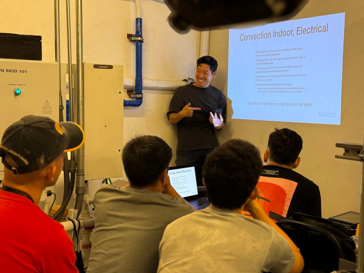 Thermography training at Rockwell